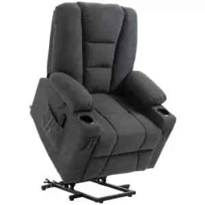 Image of Riser Recliner Chairs for the Elderly Lift Chair with Cup Holder
