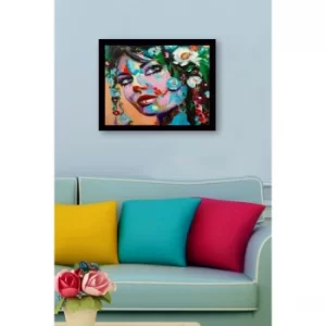 Image of SC1038 Multicolor Decorative Framed MDF Painting