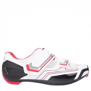 Image of Muddyfox RBS100 Mens Cycling Shoes - White/Black/Red