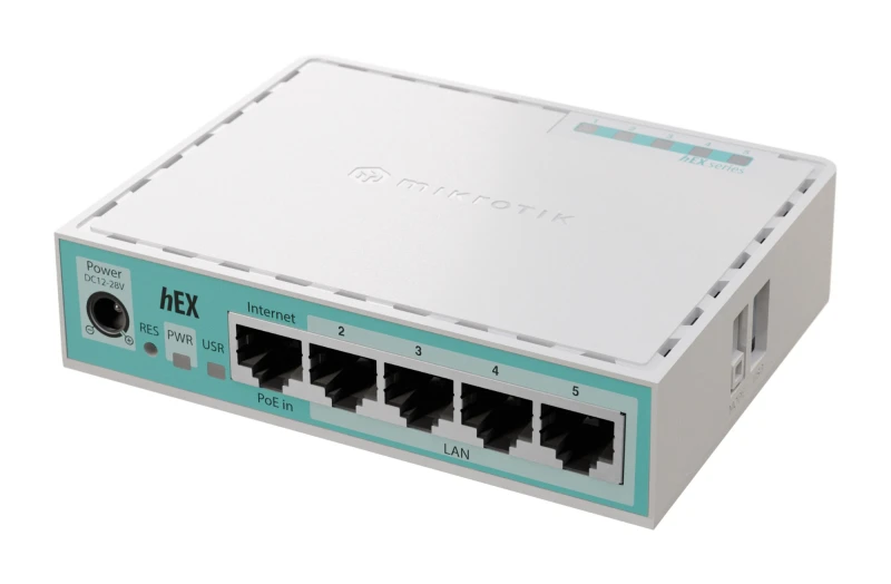 Image of Mikrotik hEX wired Router Gigabit Ethernet White