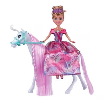 Image of Sparkle Girlz Doll & Horse Playset 26cm (10057)