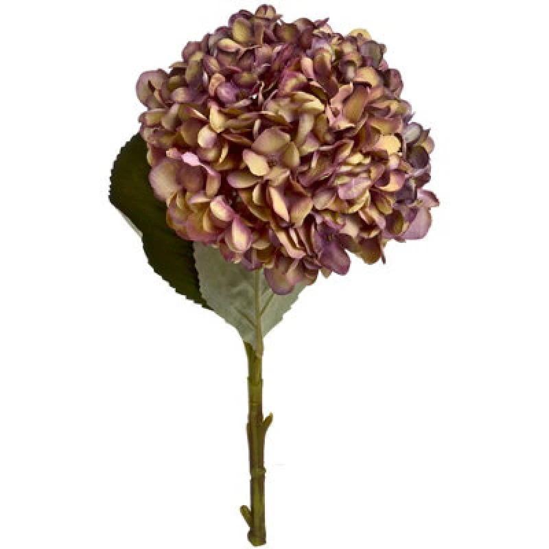 Image of Hill Interiors Artificial Autumn Hydrangea Coffee (One Size)