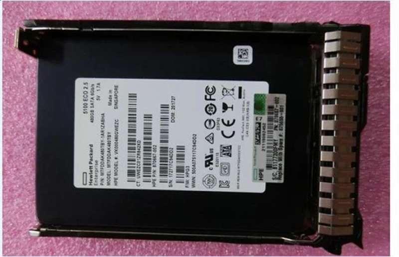 Image of HPE SSD 480G SFF S RI DS SC
