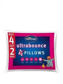 Image of Silentnight Ultrabounce Pillow ; Buy 4 Get 2 Free!