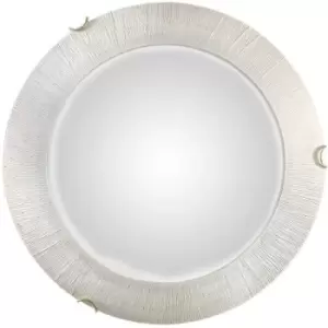 Image of Kolarz MOON - Lifestyle Glass Simple Flush Ceiling Light Gold - Sun White Finish, 2x E27
