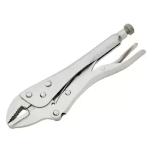 Image of Bluespot Tools - 6521 Quick-Release Straight Jaw Locking Pliers 250mm (10in) B/S6521