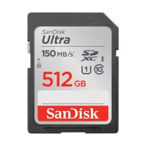 Image of SanDisk Ultra 512GB SDXC UHS-I Class 10