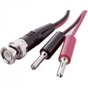 Image of VOLTCRAFT BNC test lead 0.80 m Black, Red