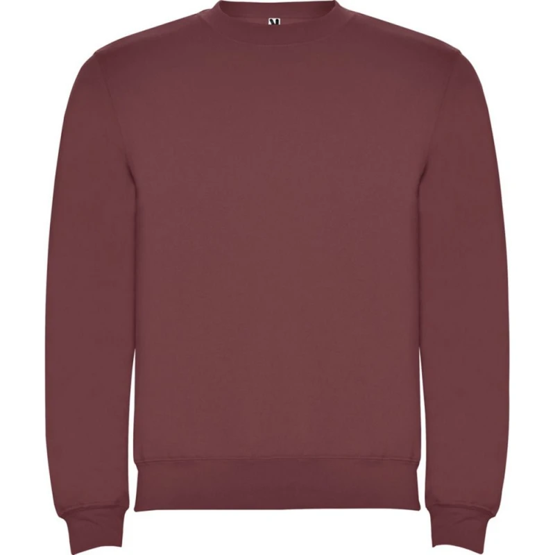 Image of ROLY ROLY Men Clasica Crew Neck Sweatshirt in Crimson Size: X-Small Crimson XS Male 5063574400305