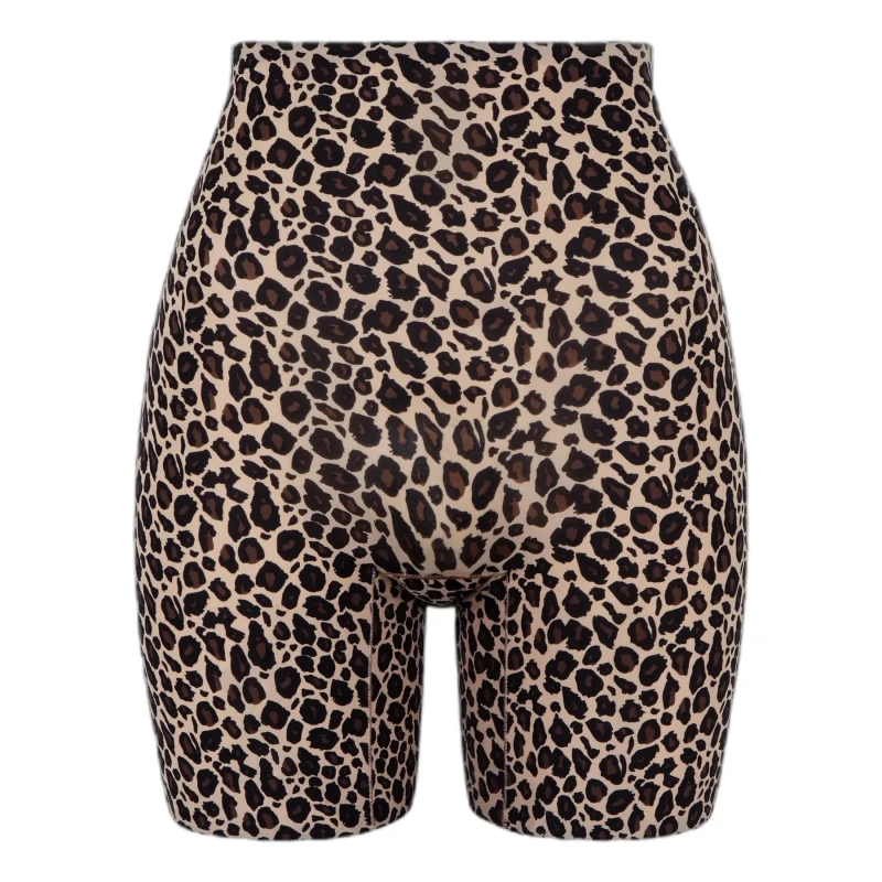 Image of Chantelle Soft Stretch Shorts in Leopard Print Nude Leopard Women XS/XL