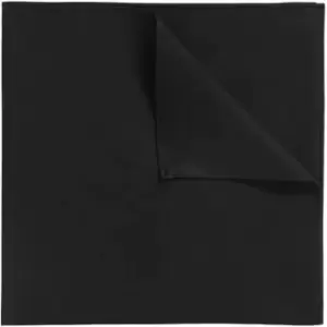 Image of Boss Boss Pocket Square Mens - Black