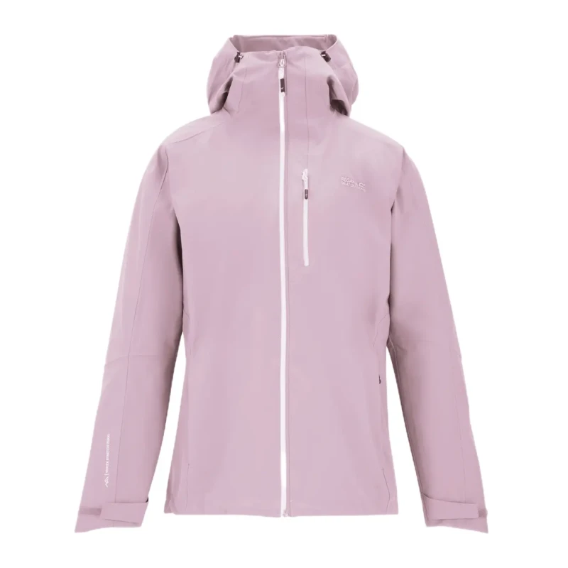 Image of Womens waterproof jacket Regatta Birchdale II Violet Female 42