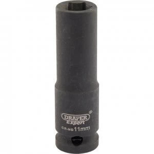 Image of Draper Expert 3/8" Drive Hi Torq Deep Hexagon Impact Socket Metric 3/8" 11mm