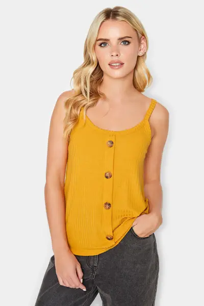 Image of PixieGirl Petite Cami Top Yellow