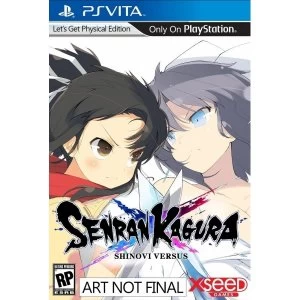 Image of Senran Kagura Shinovi Versus Lets Get Physical PS Vita Game