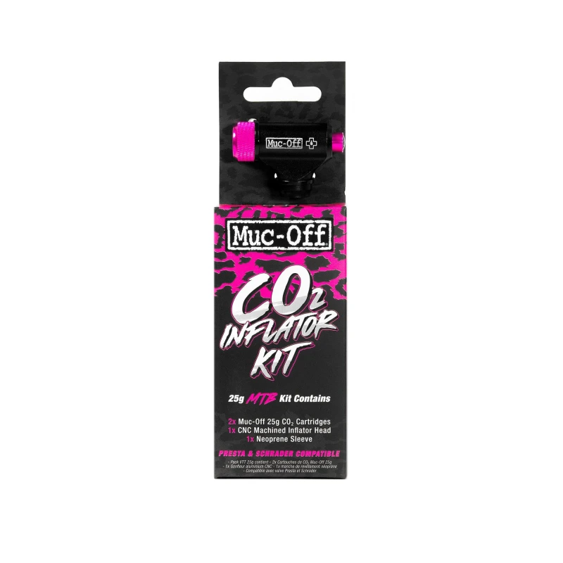 Image of Muc-Off CO2 Inflators Black unisex One Size