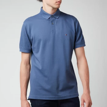 Image of Tommy Hilfiger Mens 1985 Regular Polo Shirt - Faded Indigo - M