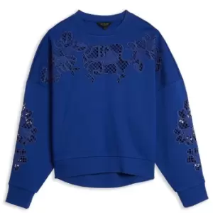 Image of Ted Baker Fllo Sweatshirt - Blue