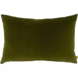 Image of Furn Velvet Cushion Cover (One Size) (Olive) - Olive