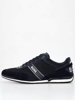 Image of BOSS Saturn_lowp Trainer, Dark Blue, Size 41, Men