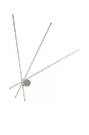 Image of Shanghai Integrated LED Flush Ceiling Light, White Opal, 4000K