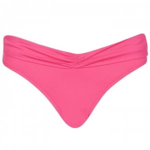 Image of Seafolly V Band Retro Bikini Bottoms - PERSIAN Pink
