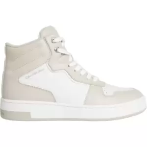Image of Calvin Klein Jeans Basketball Cupsole Mid - White