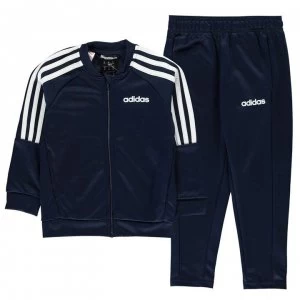 Image of adidas Tracksuit Infant Boys - Navy/White