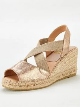Image of Kanna Ania20 Wedge Espadrille Sandal - Nude