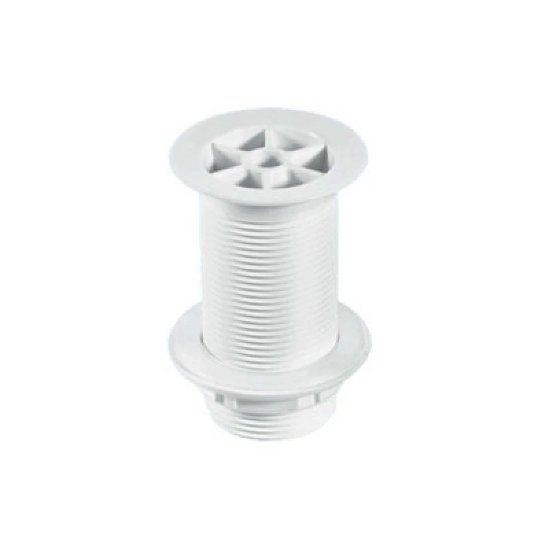 Image of McAlpine WU1A White Plastic Flush Flange Urinal Waste White