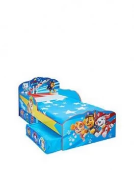 Image of Paw Patrol Toddler Bed with Storage Drawers by HelloHome, One Colour