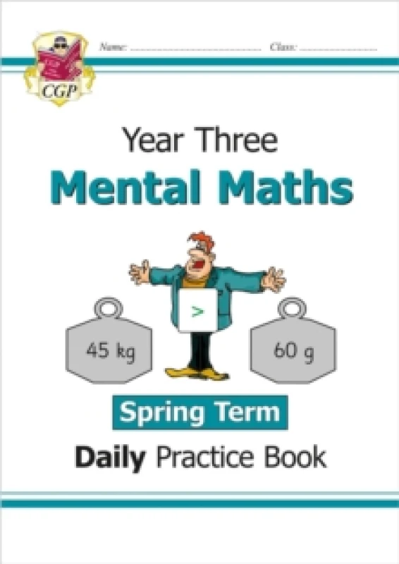 Image of KS2 Mental Maths Year 3 Daily Practice Book: Spring Term Paperback / softback