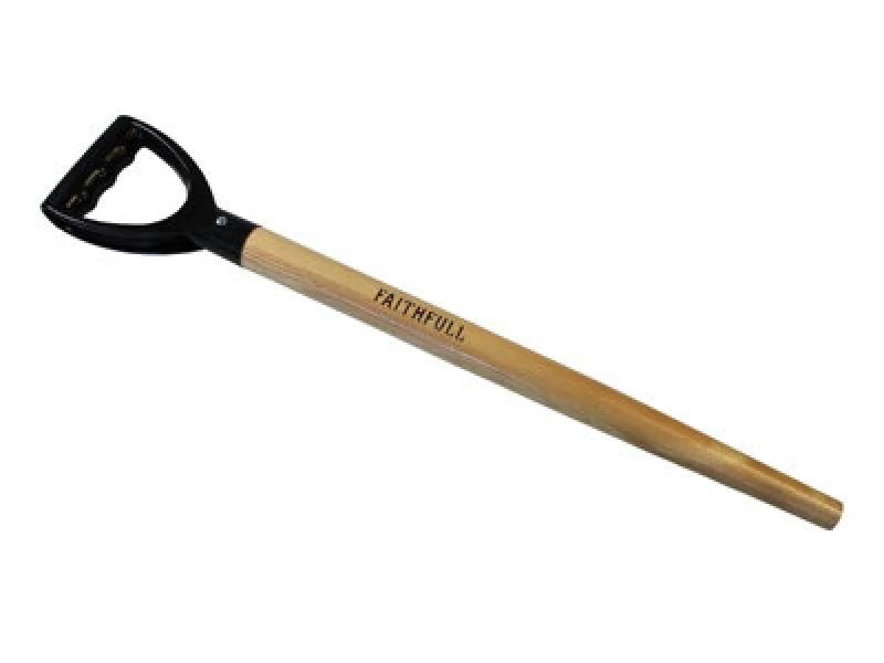 Image of Faithfull FSC Ash PYD Straight Taper Spade Fork or Shovel Handle 0.7m FAIAPDSTFSC