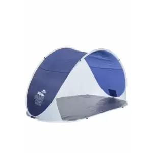 Image of Trespass Pop Up Beach Tent Blue