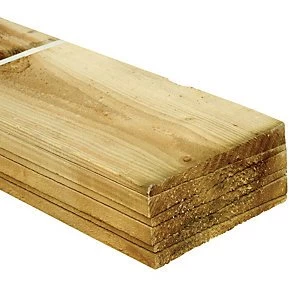 Image of Wickes Feather Edge Fence Board 150 x 11mm x 1.8m Pack of 6
