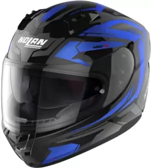 Image of Nolan N60-6 Anchor Helmet, black-blue, Size S, black-blue, Size S
