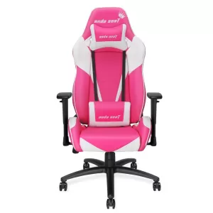 Image of Anda Seat Pretty In Pink Gaming Chair White/Pink