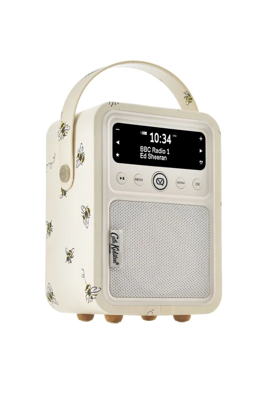 Image of Cath Kidston VQ x Cath Kidston Bees 'Monty' DAB/DAB+ Digital & FM Radio with Bluetooth Multi unisex