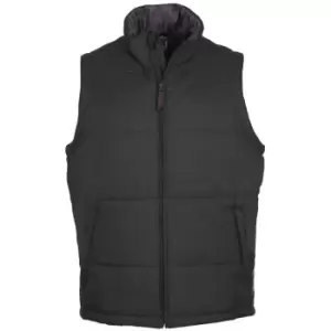 Image of SOLS Warm Unisex Padded Bodywarmer Jacket (XL) (Charcoal)