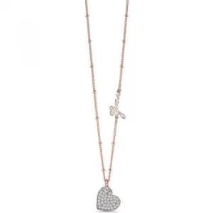Image of Ladies Guess Rose Gold Plated My Sweetie Necklace