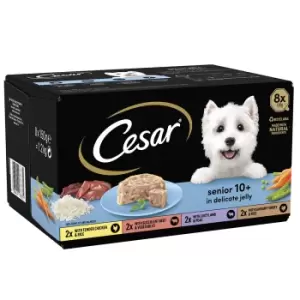 Image of Cesar Senior Mixed Dog Food Pcs 24 x 150g