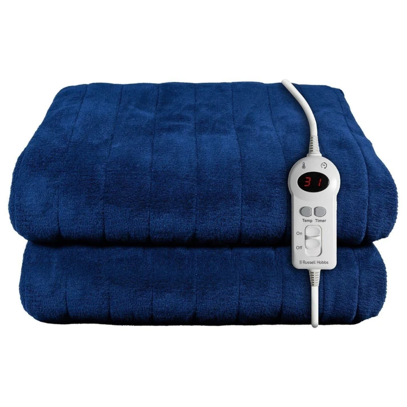 Image of Russell Hobbs RHHT1003BLU Heated Throw