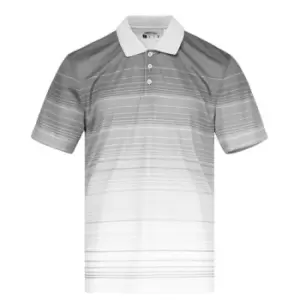 Image of Slazenger Ombre Polo Shirt Mens - Grey