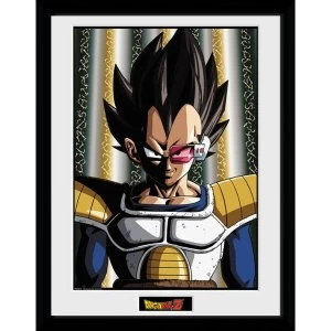Image of Dragon Ball Z Vegeta Framed Collector Print