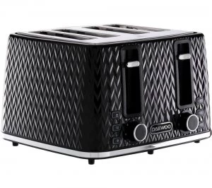 Image of Daewoo Argyle Collection SDA1863 4 Slice Toaster