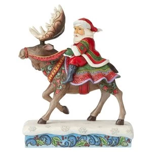 Image of Merry Christ-Moose Figurine