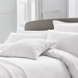 Image of Bedeck of Belfast Fine Linens Andaz Super Kingsize Duvet Cover, White