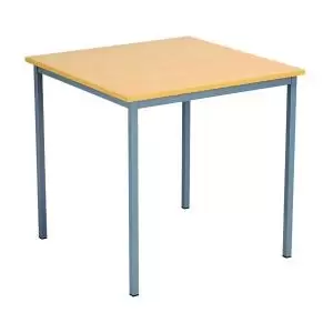 Image of Eco 18 Square Table 750 Oak
