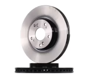 Image of TRW Brake disc DF4432S Brake rotor,Brake discs HONDA,Accord VII Limousine (CL, CN),CR-V II (RD_),Accord VII Tourer (CM, CN)