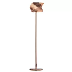 Image of Cartoccio Designer Floor Lamp, Copper